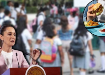 Claudia Sheinbaum responde a los reclamos de quitar comida chatarra en escuelas