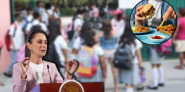 Claudia Sheinbaum responde a los reclamos de quitar comida chatarra en escuelas