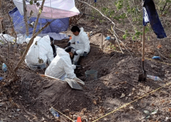 FGR identifica restos humanos de 42 personas en Rancho El Guamúchil de Colima