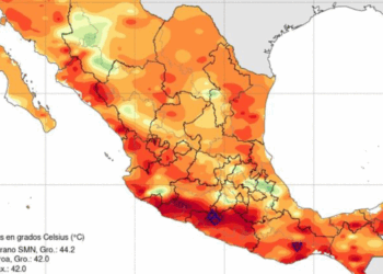 Dos ondas de calor afectarán al país, prevé el Meteorológico Nacional