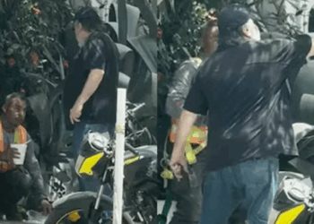 Extranjero agrede y expulsa a trabajador que comía fuera de su domicilio en Mazatlán