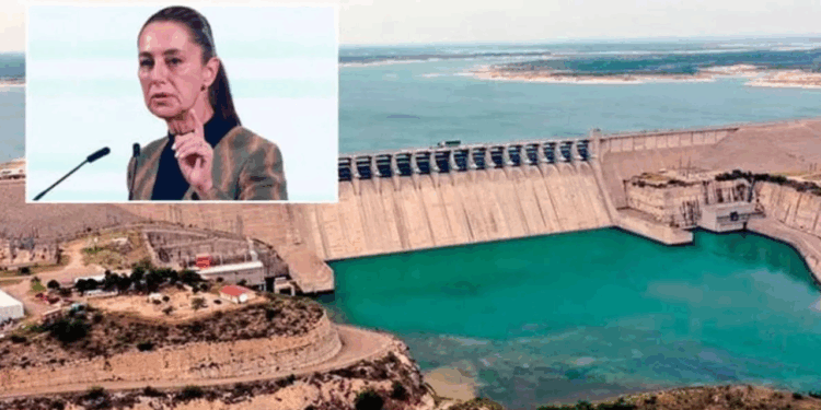 Sheinbaum afirma que “No se puede dar más agua” a EE.UU. de la que existe