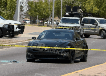 Se registró ataque a balazos al norte de Mazatlán; un auto quedó abandonado