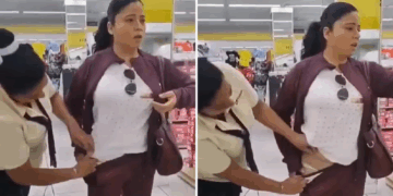 ¡Surtida de calzones! Mujer es atrapada por la policía al intentar robar en Coppel y se vuelve viral