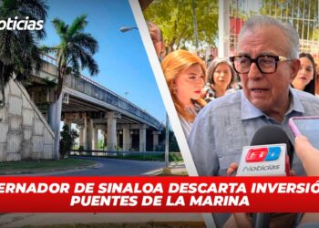 Gobernador de Sinaloa descarta inversión en puentes de la Marina