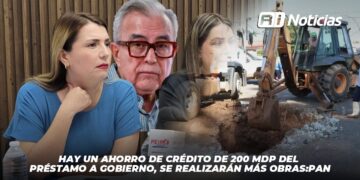 Hay un ahorro de crédito de 200 mdp del préstamo a Gobierno, se realizarán más obras: PAN