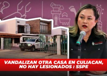 Vandalizan otra casa en Culiacán, no hay lesionados: SSPE