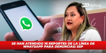 Se han atendido 16 reportes de la línea de WhatsApp para denuncias: SSP