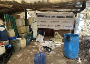 Desmantelan laboratorio clandestino en Cosalá, Sinaloa