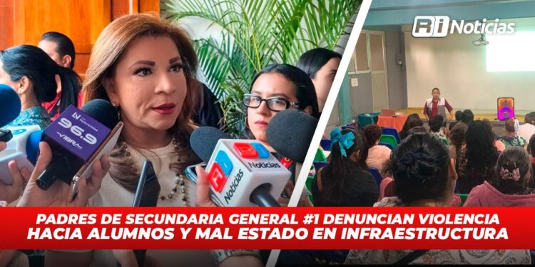 Padres de secundaria general #1 denuncian violencia hacia alumnos y mal estado en infraestructura