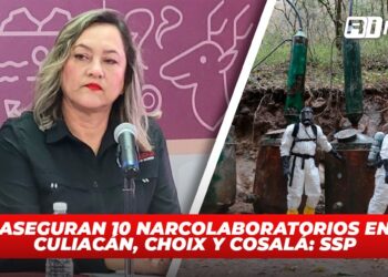 Aseguran 10 narcolaboratorios en Culiacán, Choix y Cosalá: SSP