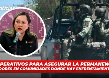Hay operativos para asegurar la permanencia de pobladores en comunidades donde hay enfrentamientos: SSP