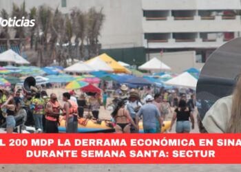 3 mil 200 mdp la derrama económica en Sinaloa durante Semana Santa: SECTUR