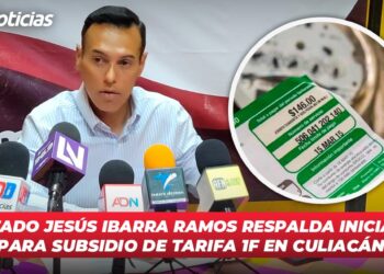 Diputado Jesús Ibarra Ramos respalda iniciativa para de subsidio de tarifa 1F en Culiacán