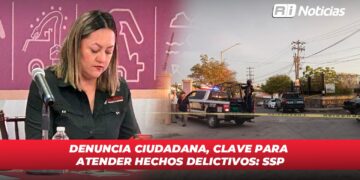 Denuncia ciudadana, clave para atender hechos delictivos: SSP