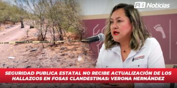 Seguridad Publica Estatal no recibe actualización de los hallazgos en fosas clandestinas: Verona Hernández