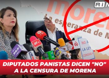 Diputados panistas dicen “No” a la censura de Morena
