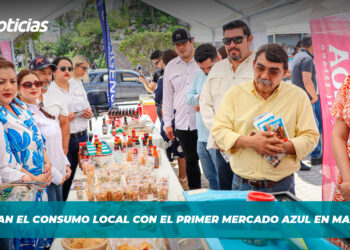 Impulsan el consumo local con el primer Mercado Azul en Mazatlán