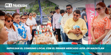 Impulsan el consumo local con el primer Mercado Azul en Mazatlán