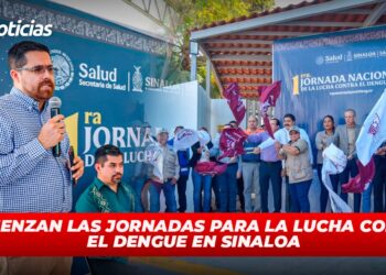 Comienzan las jornadas para la lucha contra el dengue en Sinaloa