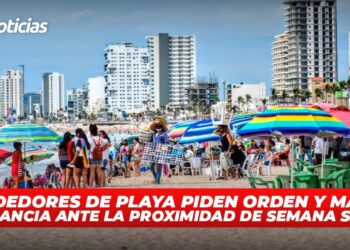 Vendedores de playa piden orden y mayor vigilancia ante la proximidad de Semana Santa