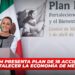 Sheinbaum presenta plan de 18 acciones para fortalecer la economía de México