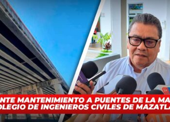Urgente mantenimiento a puentes de la Marina: Colegio de Ingenieros Civiles de Mazatlán