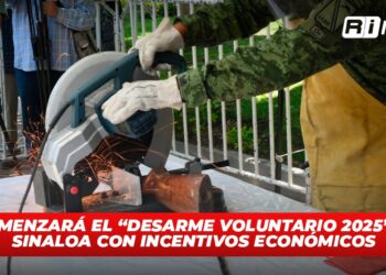 Comenzará el “Desarme voluntario 2025” en Sinaloa con incentivos económicos