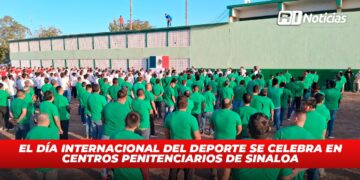 El Día Internacional del Deporte se celebra en Centros Penitenciarios de Sinaloa