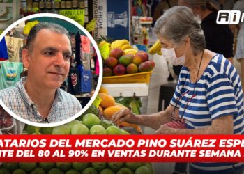 Locatarios del Mercado Pino Suárez esperan repunte del 80 al 90% en ventas durante Semana Santa