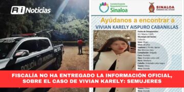 Fiscalía no ha entregado la información oficial, sobre el caso de Vivian Karely: Semujeres