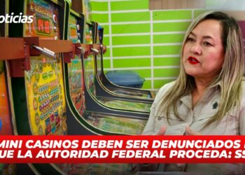 Los minicasinos deben ser denunciados para que la autoridad federal proceda: SSP