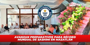 Avanzan preparativos para récord mundial de Sashimi en Mazatlán