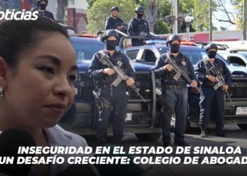 Inseguridad en el Estado de Sinaloa un desafío creciente: Colegio de Abogados