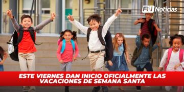 Este viernes dan inicio oficialmente las vacaciones de Semana Santa