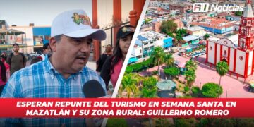Esperan repunte del turismo en Semana Santa en Mazatlán y su zona rural: Guillermo Romero