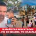 18 bañistas rescatados el fin de semana: PC Mazatlán