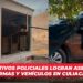 Operativos policiales logran asegurar armas y vehículos en Culiacán