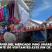 Locatarios del mercado Pino Suárez esperan repunte de visitantes este fin de semana