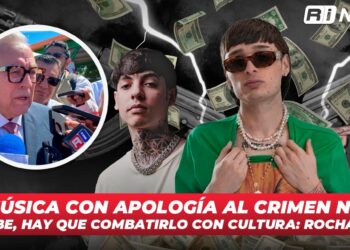 La música con apología al crimen no se prohíbe, hay que combatirlo con cultura: Rocha Moya