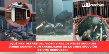 ¿Qué hay detrás del video viral de redes sociales donde corren a un trabajador de la construcción de una banqueta?