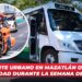 Transporte urbano en Mazatlán opera con normalidad durante la Semana de la Moto