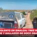 Viernes violento en Sinaloa: Tres homicidios dolosos y hallazgo de doce osamentas