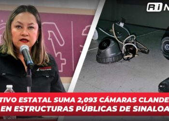 Operativo estatal suma 2,093 cámaras clandestinas detectadas en estructuras públicas de Sinaloa