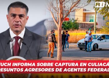 Harfuch informa sobre captura en Culiacán de presuntos agresores de agentes federales