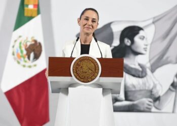 Claudia Sheinbaum se pronuncia a favor de los debates para candidatos de la elección judicial
