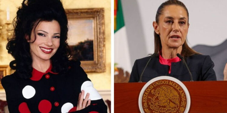 Fran Drescher, actriz de “La Niñera”, quiere conocer a Claudia Sheinbaum para expresarle su admiración