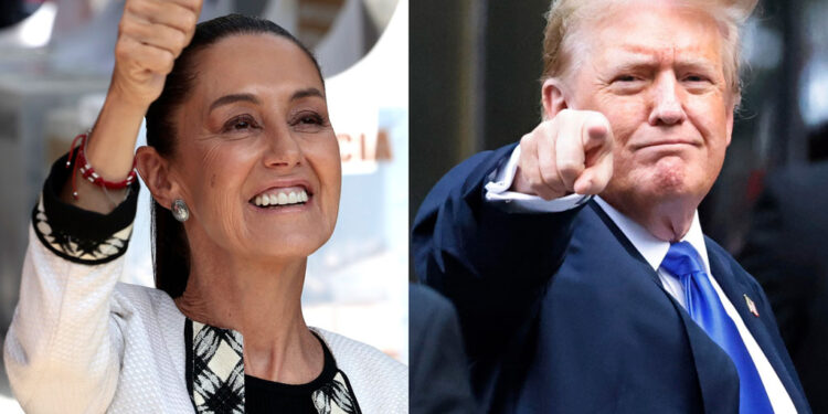 Sheinbaum destaca su “buena comunicación” con Trump tras elogios