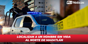 Localizan a un hombre sin vida al norte de Mazatlán