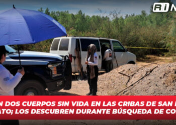 Hallan dos cuerpos sin vida en las cribas de San Pedro, Navolato; los descubren durante búsqueda de colectivo